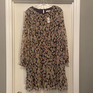 Long Sleeve Dress with cinched  Waist